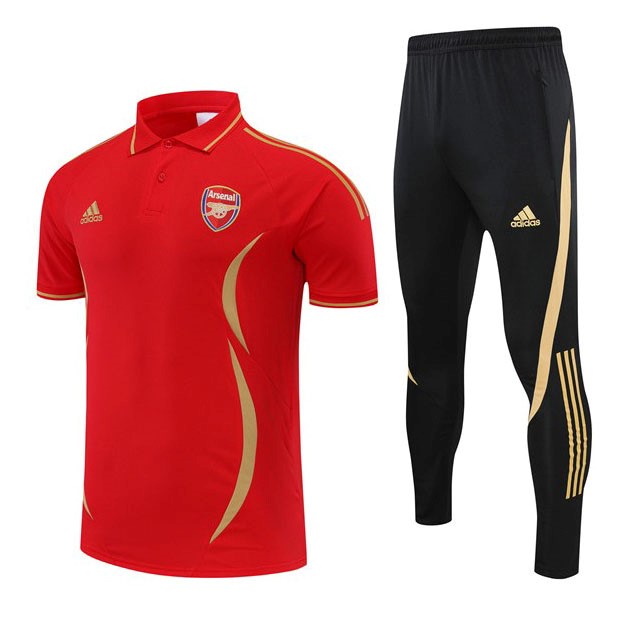 Polo Arsenal Komplett Set 2022-23 Rote